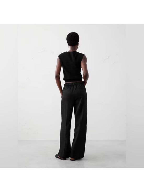 NWT! BANANA REPUBLIC HAYDEN WIDE-LEG HIGH-RISE TENCEL™ PANT 812916 - Picture 2 of 3